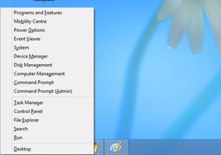 The Quick Access Menu