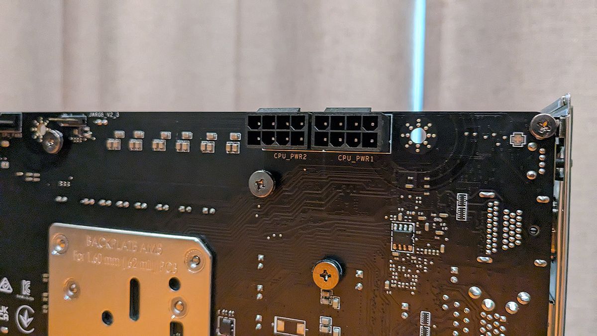 MSI Project Zero motherboard rear connectors