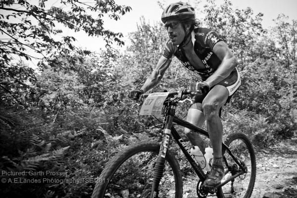 Masters race leader Garth Prosser (Cannondale) defended the lead with a win in the Coburn stage.