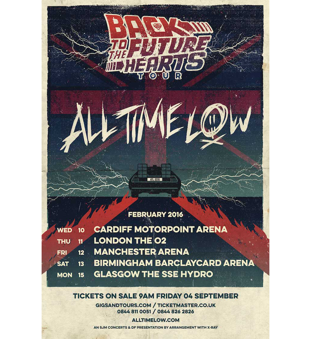 all time low tour uk 2022