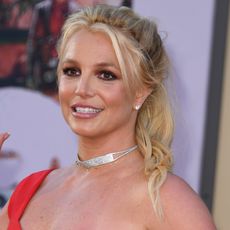 britney spears on the red carpet 