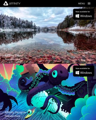 Affinity Designer and Photo are now both available for free download on Windows