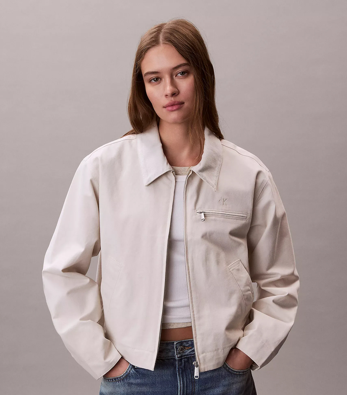 Calvin Klein, Cotton Workwear Jacket