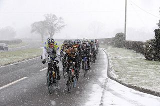 Braving the elements, Tour de Nock, January 2010