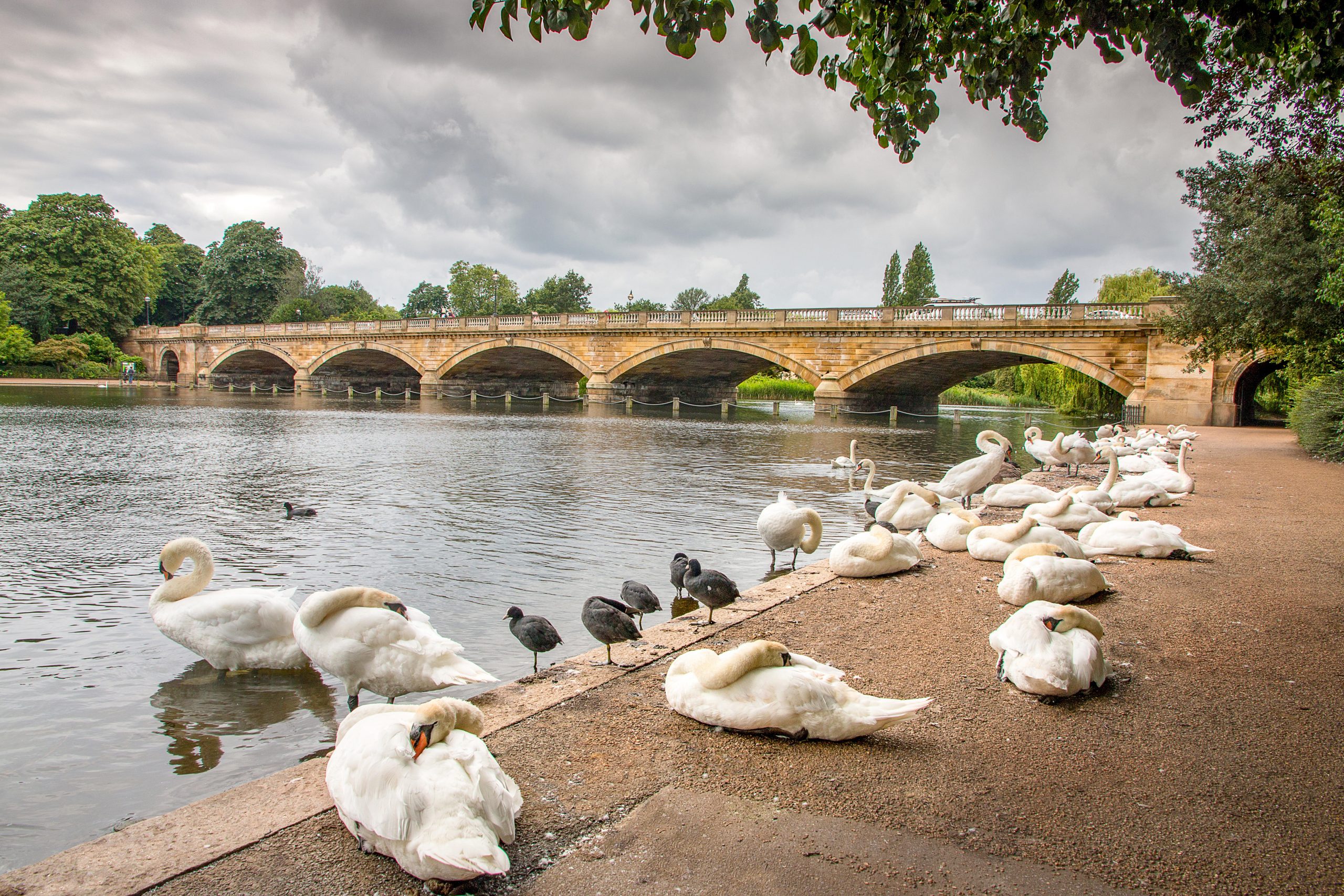 Serpentine bridge, Hyde Park,