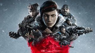Gears 5 keyary shaowing the phases of the Locust Queen, Kat, Marcus Fenix and more