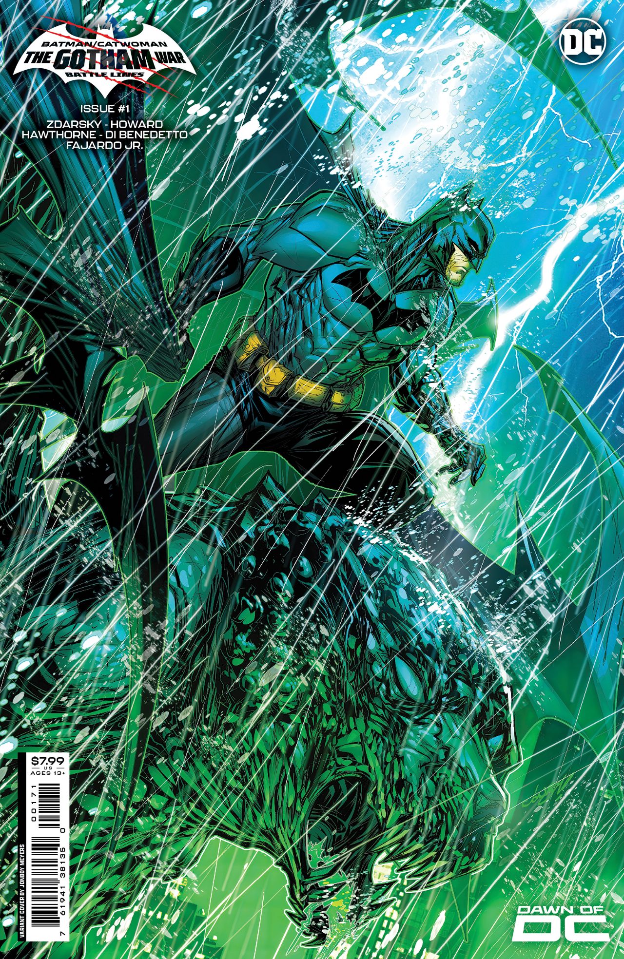 Covers for Batman/Catwoman: The Gotham War &ndash; Battle Lines #1