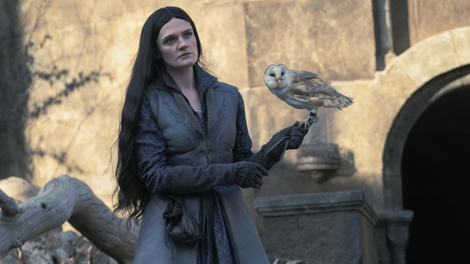 Gayle Rankin dans le rôle d'Alys Rivers dans la saison 2 de House of the Dragon