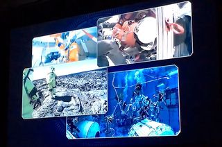 The new Mission: SPACE pre-show includes scenes of real NASA astronauts training for future flights on the Orion crew spacecraft beyond Earth, to the moon and Mars.