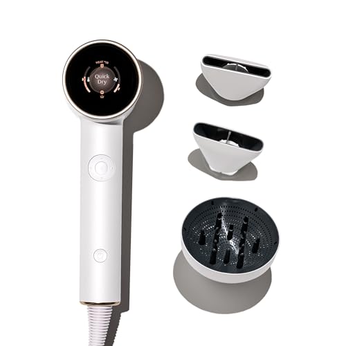 T3 Women's T3 Aire Iq Intelligent Hair Dryer, Clay White, One Size