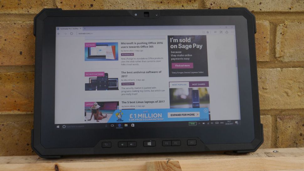 Hands On Dell Latitude 12 7202 Rugged Tablet Review Techradar