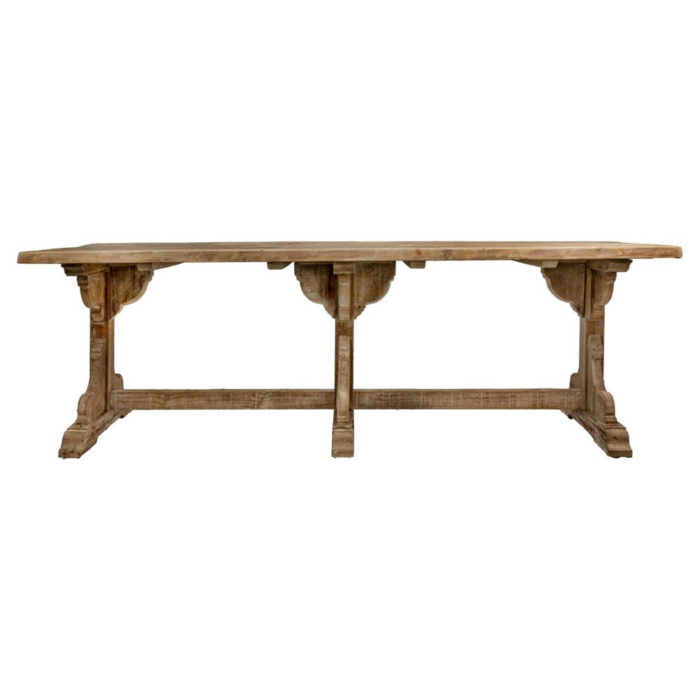 Pottery Barn, Lyria Reclaimed Pine Wood Dining Table