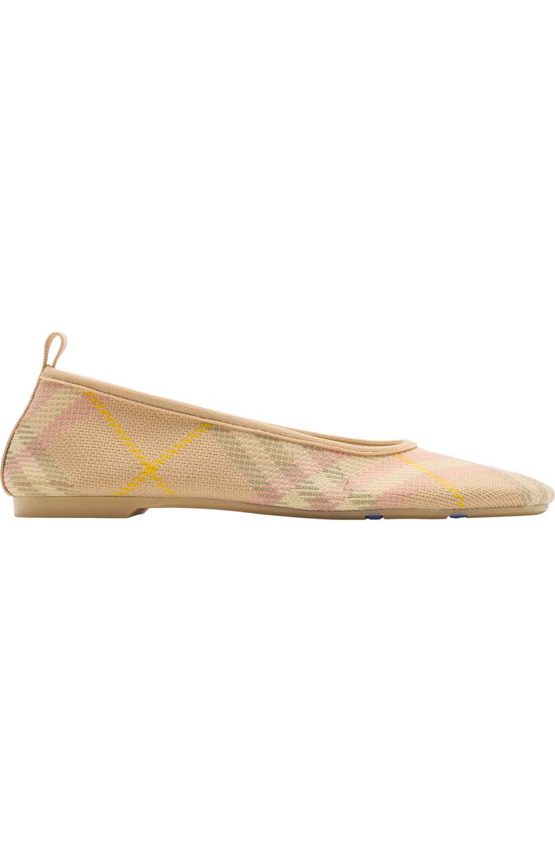 Baby Check Knit Ballerina Flat