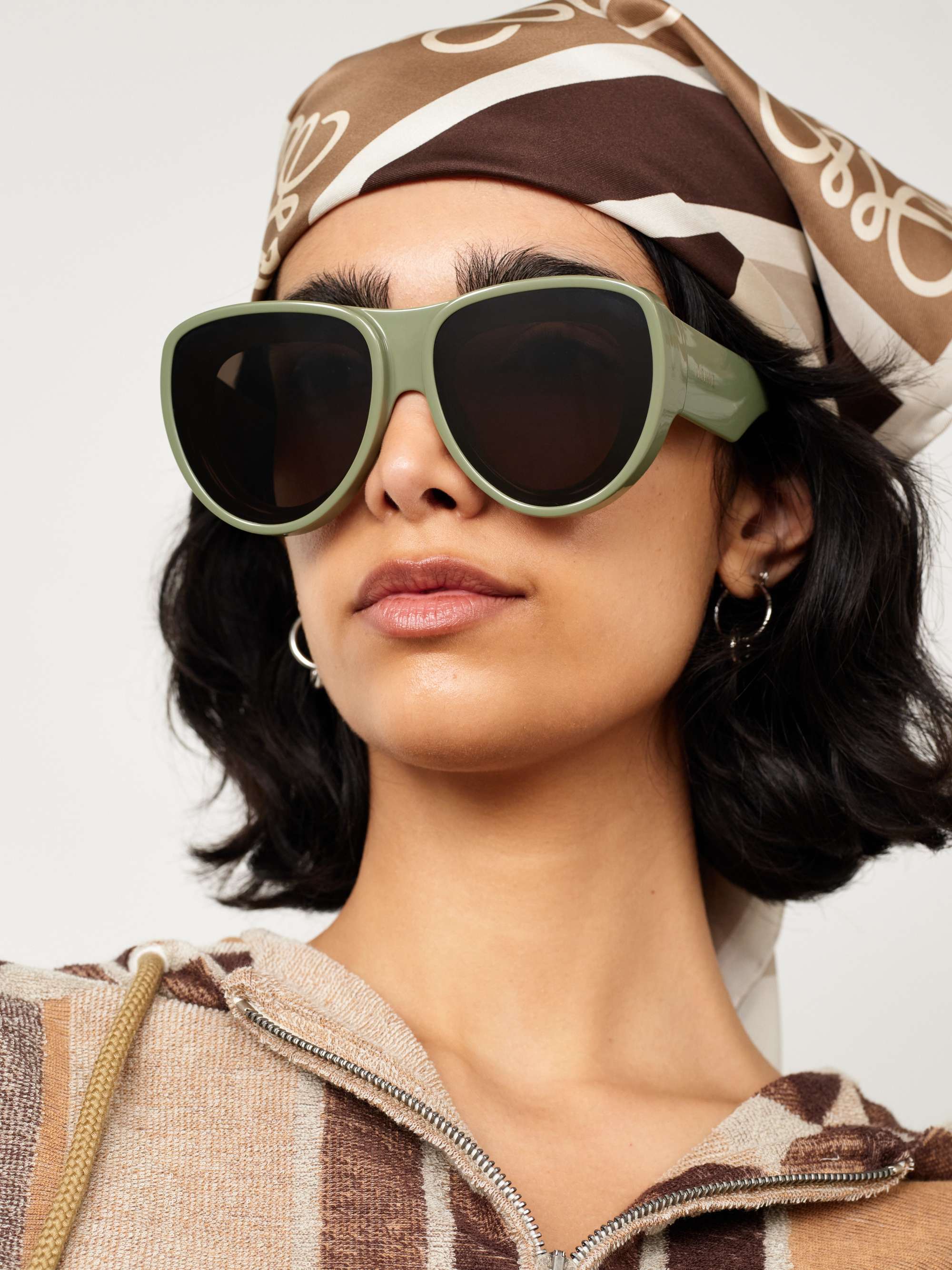 + Paula's Ibiza Oversized Aviator-Style Acetate Sunglasses