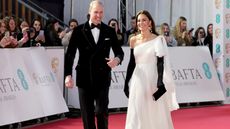 Prince William and Kate Middleton attend the 2023 BAFTAs