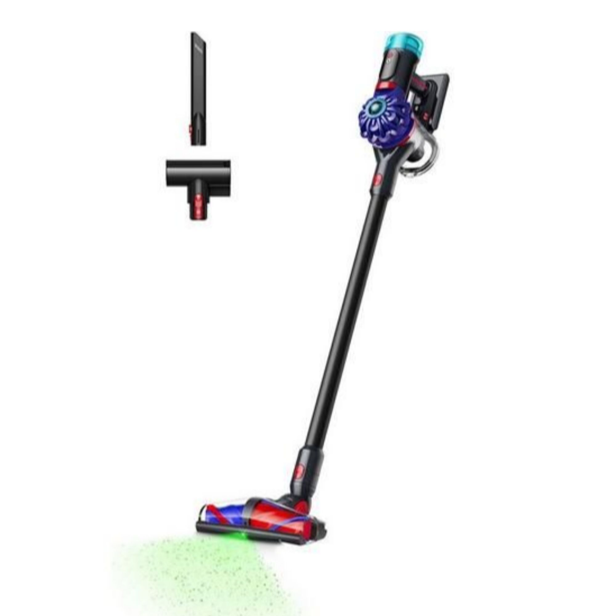Dyson V10 Konical cut-out with tools