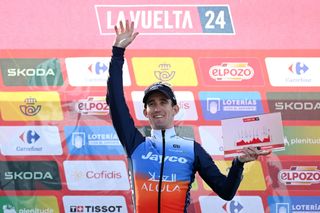 2024 Vuelta a España: Eddie Dunbar celebrates victory on stage 20