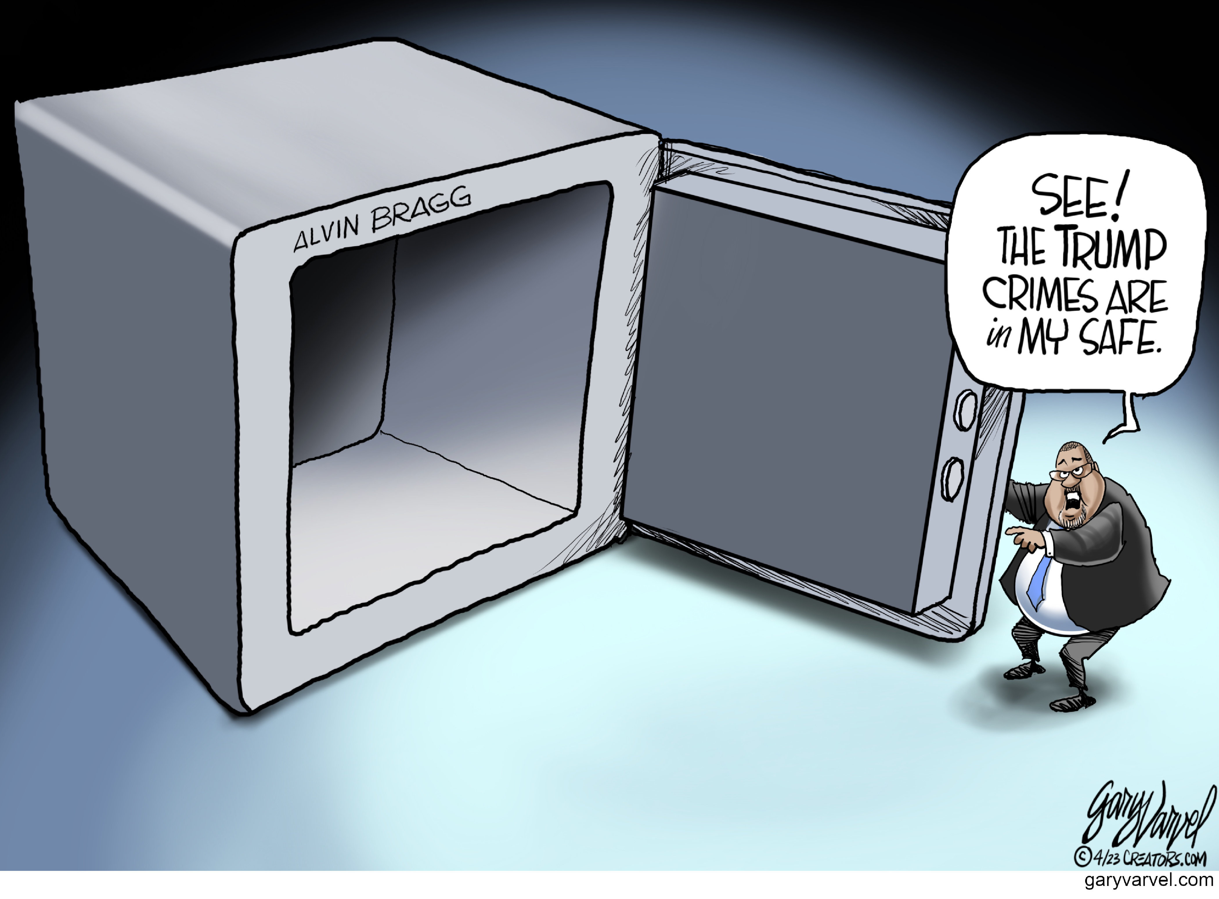 Political cartoon