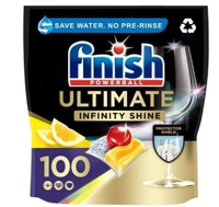  Finish Ultimate Infinity Shine Dishwasher Tablets, WAS £30, NOW £12.75 (SAVE £17.25)
Make a huge 58% saving on this premium brand dishwasher tablet. It boasts a Protector Shield which effectively protects glass, and silverware to keep them shiny for longer - at half the price.