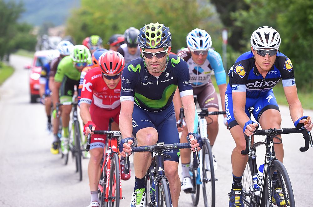 Jose Joaquin Rojas (Movistar) in the breakaway