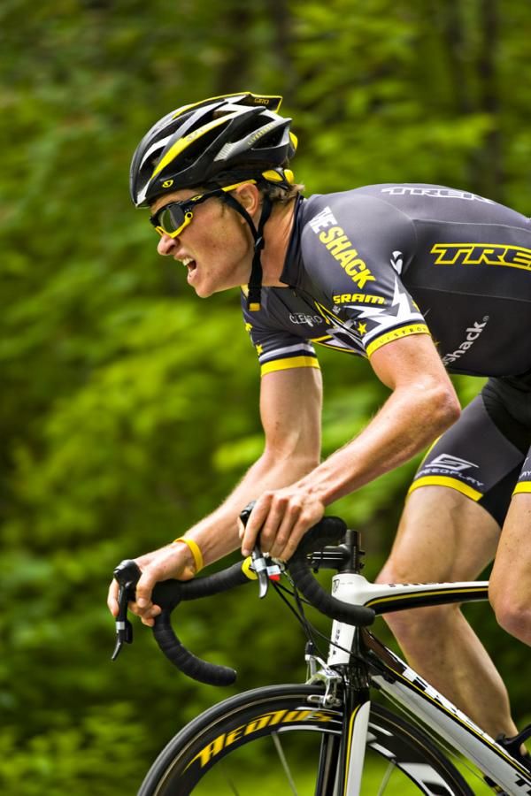 Ben King (Trek-Livestrong) was the best young rider in stage 1 in a time of 13'28".