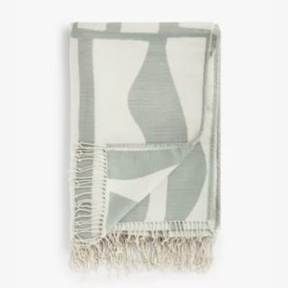 John Lewis abstract throw