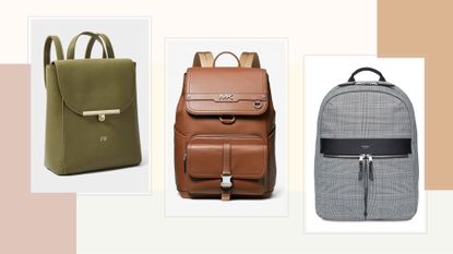 best work backpacks for women: Katie Loxton, Michael Kors, Knomo