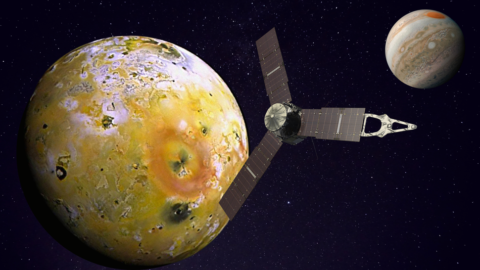 NASA's Juno to get closest view of Jupiter's volcanic moon Io on July ...