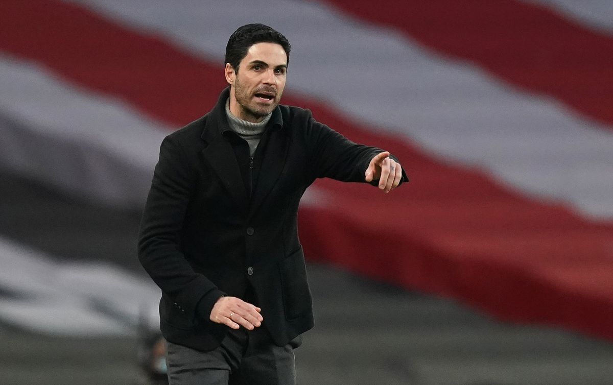 Arsenal manager Mikel Arteta has urged his players to thrive under pressure