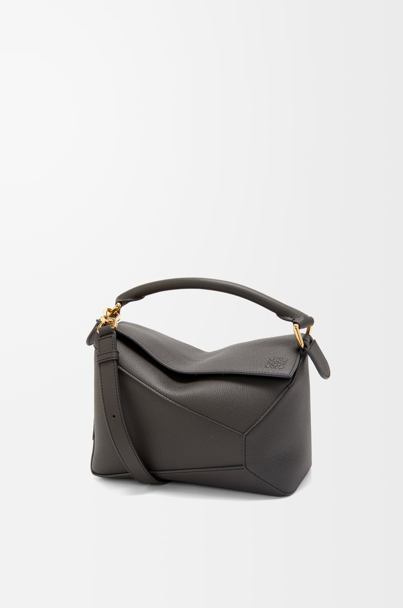 Small Puzzle Bag in Soft Grained Calfskin