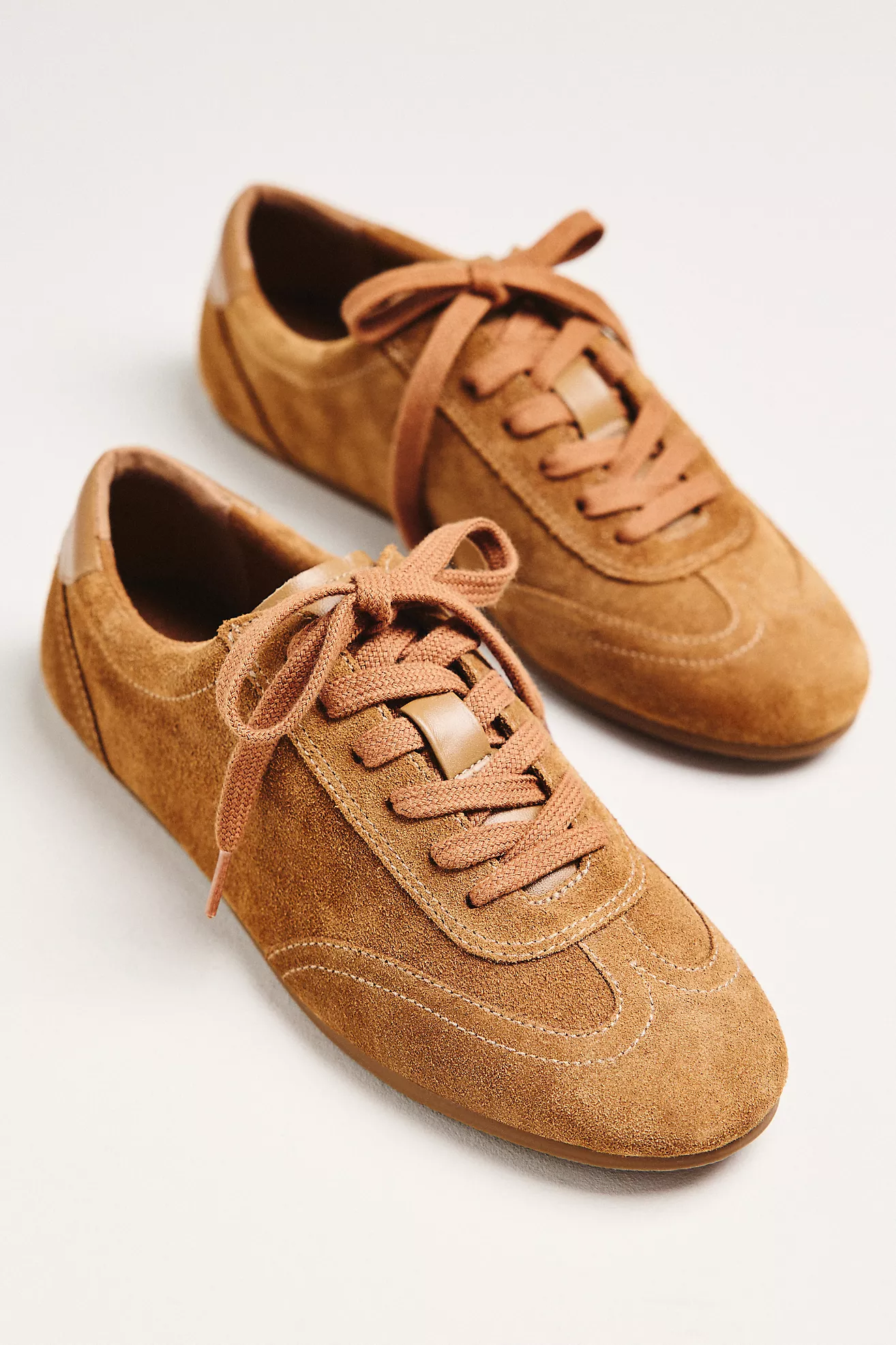 Anthropologie suede sneakers