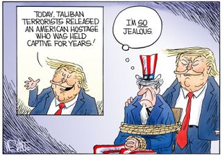 Political cartoon