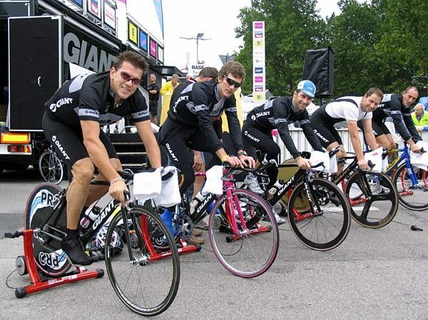 The 'Giant Media Spinning Class' and your hosts for today are...