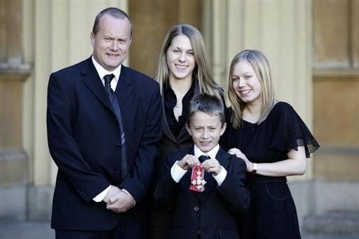Jane Tomlinson's three children.