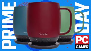 A self-heating mug