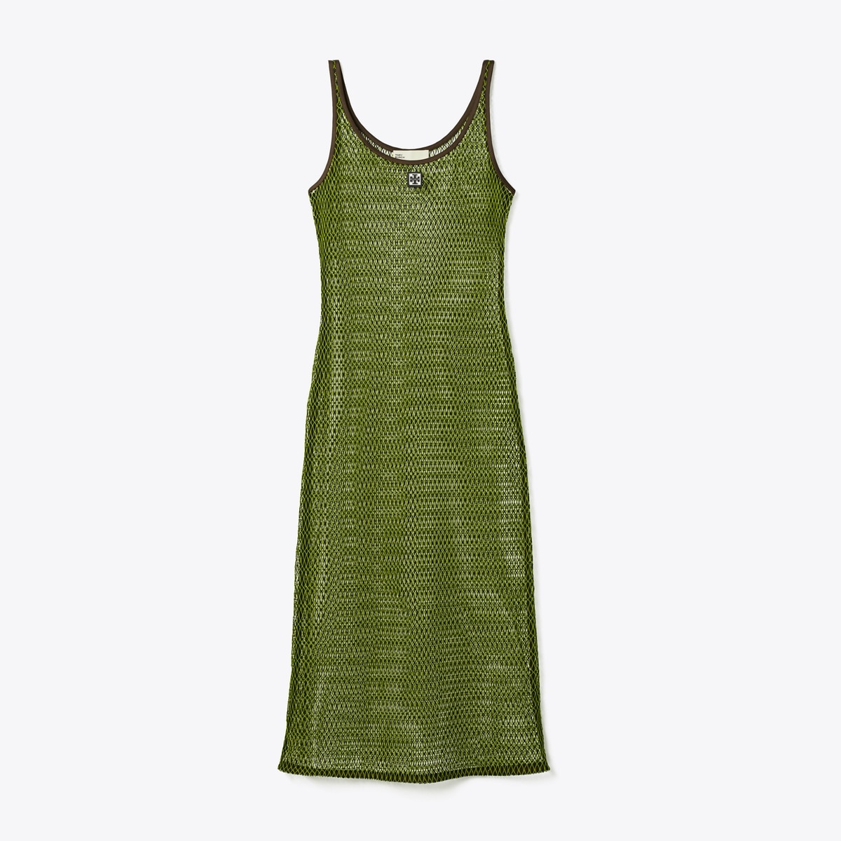 Mesh Dress in Brown, Size M