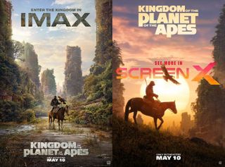 Kingdom of the Planet of the Apes IMAX posters