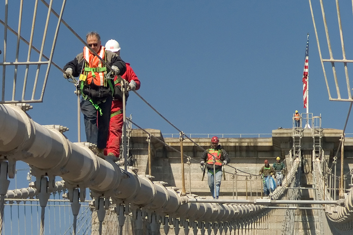 Getting a bridge project completed can be like walking a tightrope.