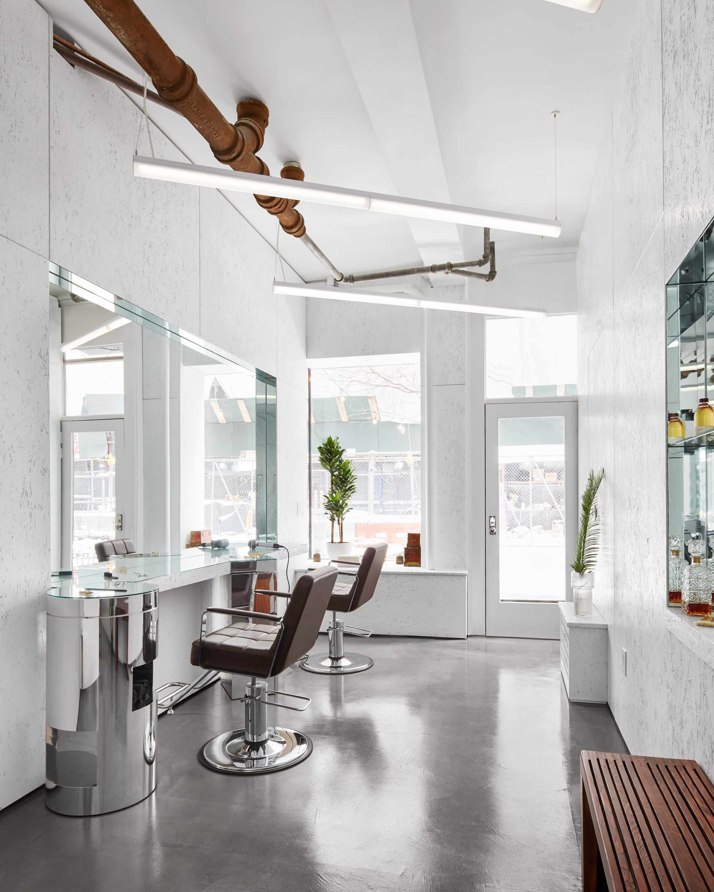 Minor Rose hair salon interior