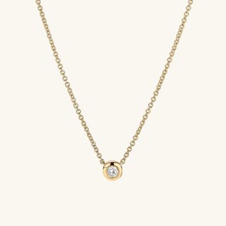 14k Yellow Gold / Natural Diamond