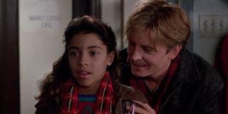 Christina Vidal and Michael J. Fox in Life with Mikey