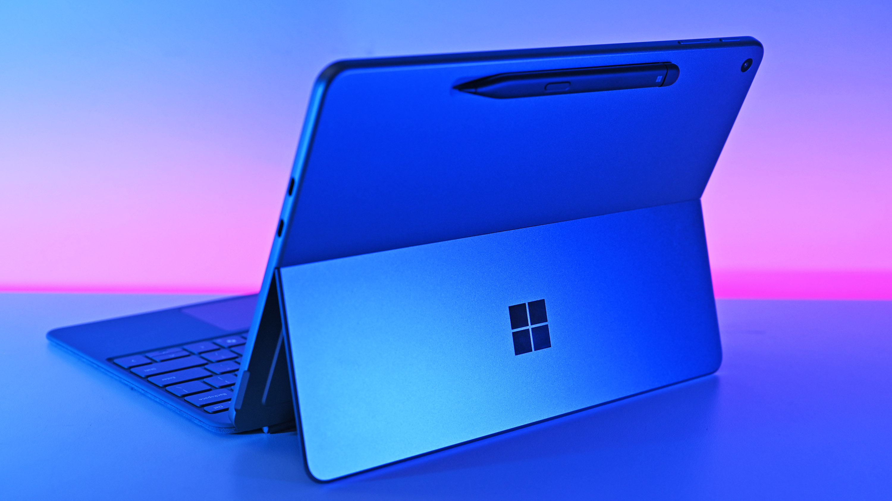 Microsoft's Surface Pro 12-inch 1st Edition (2025) powered by Qualcomm Snapdragon X Plus processor.