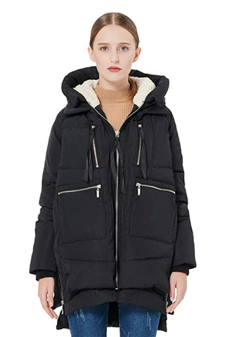 Orolay Women's Thickened Down Jacket 
