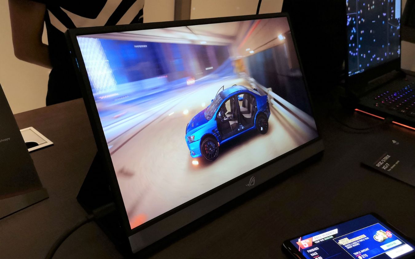 Asus' ROG Strix XG17 is the First 240Hz Portable Gaming Monitor