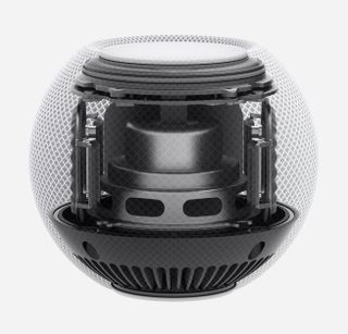 The internal hardware of the new HomePod mini