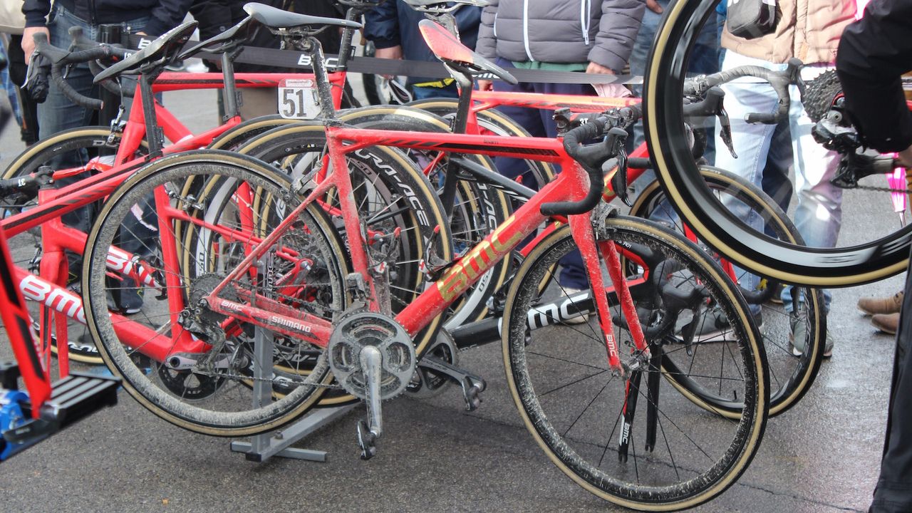Greg Van Avermaet's BMC post race