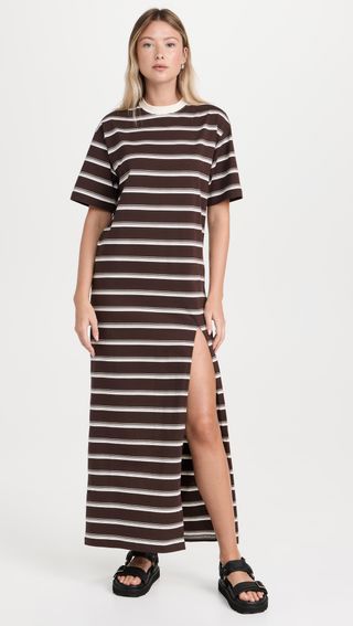 Stripe Polo Dress