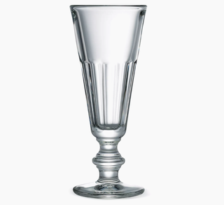 soda-lime glass champagne flutes