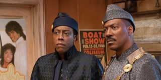 Eddie Murphy and Arsenio Hall in Coming 2 America