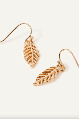 Accessorize Leaf Drop Earrings
